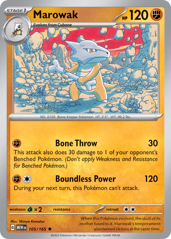 Marowak - 151 SET-105
