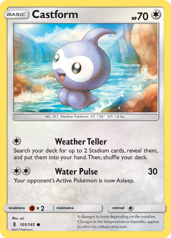 Castform - Guardians Rising SET-105