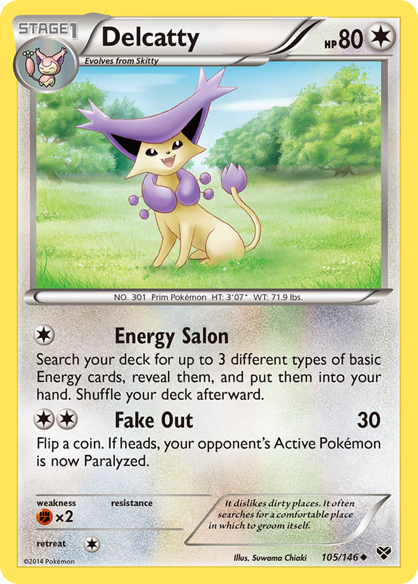 Delcatty - XY SET-105