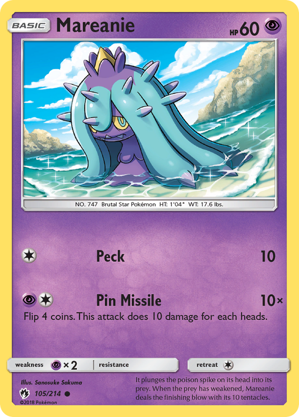 Mareanie - Lost Thunder SET-105