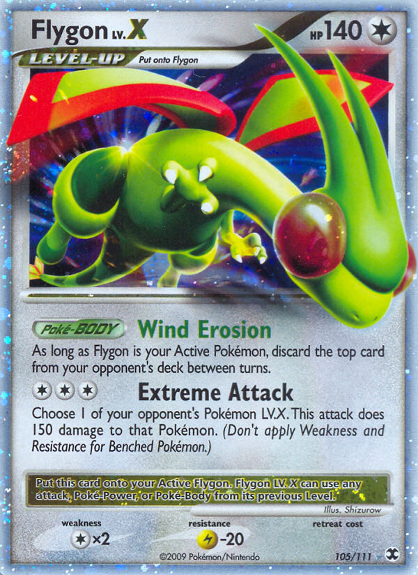 Flygon LV.X - Rising Rivals SET-105