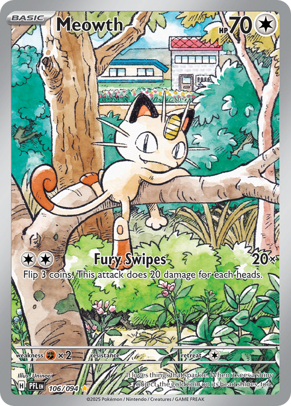 Meowth - Phantasmal Flames SET-106