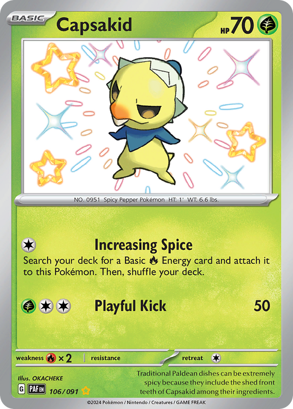 Capsakid - Paldean Fates SET-106