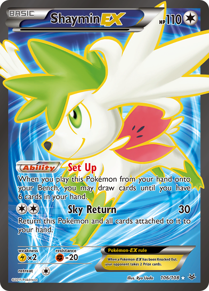 Shaymin-EX - Roaring Skies SET-106