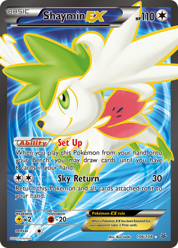 Shaymin-EX - Roaring Skies SET-106