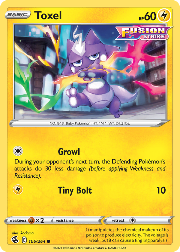 Toxel - Fusion Strike SET-106