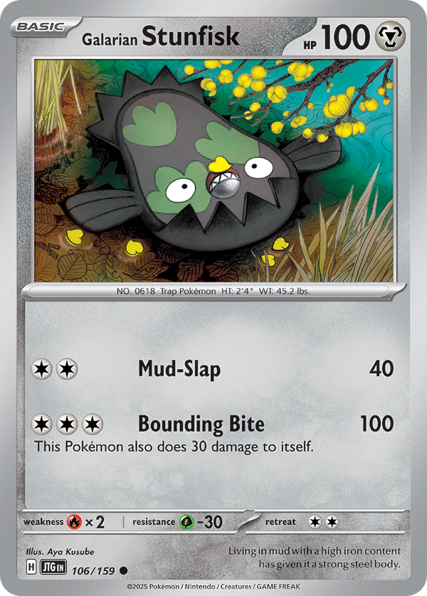 Galarian Stunfisk - Journey Together SET-106