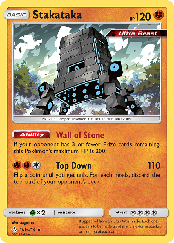 Stakataka - Unbroken Bonds SET-106