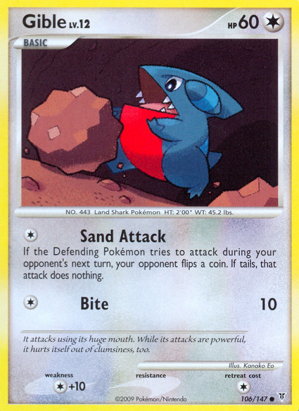 Gible - Supreme Victors SET-106