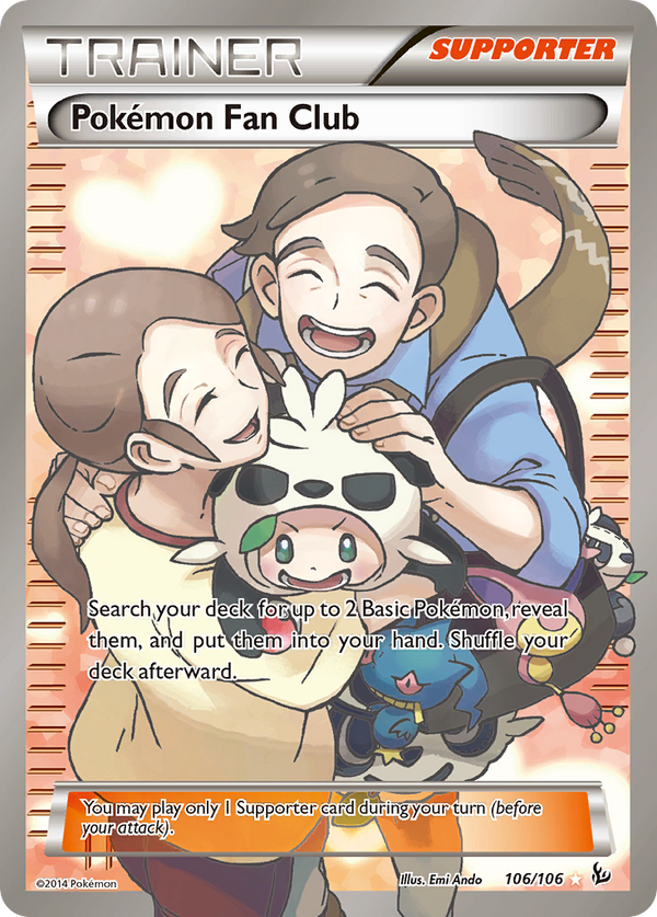 Pokemon Fan Club - Flashfire SET-106