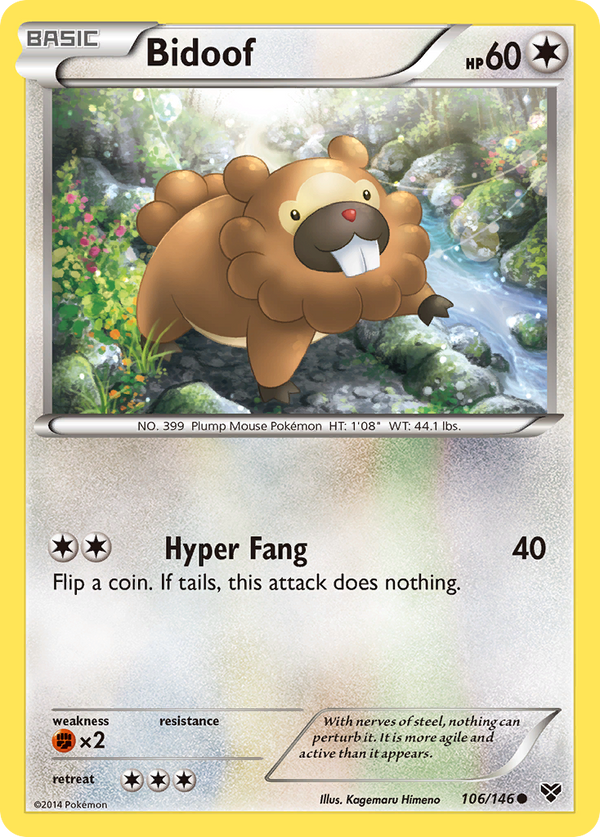 Bidoof - XY SET-106