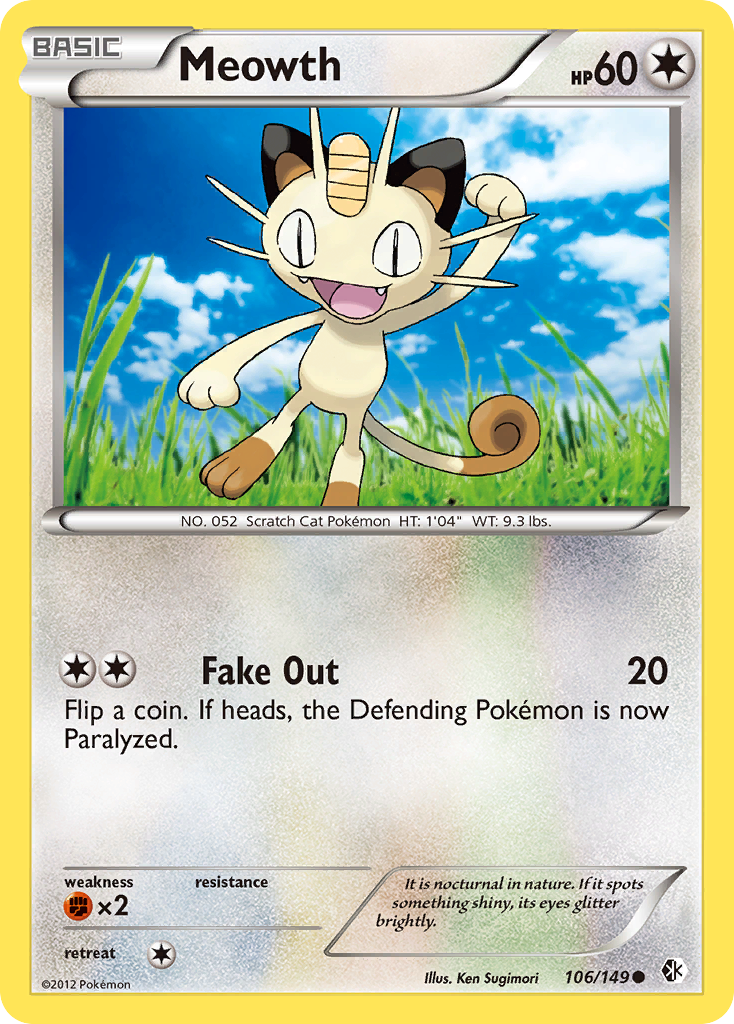 Meowth - Boundaries Crossed SET-106