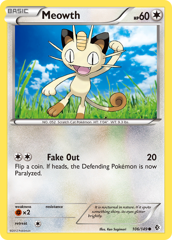 Meowth - Boundaries Crossed SET-106