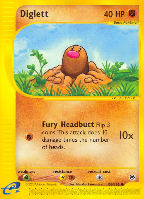 Diglett - Expedition Base Set SET-106