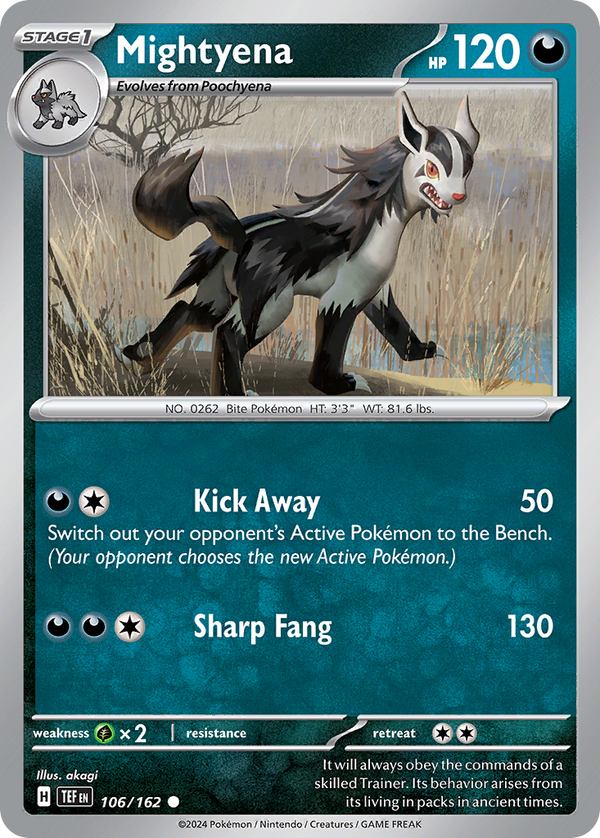 Mightyena - Temporal Forces SET-106