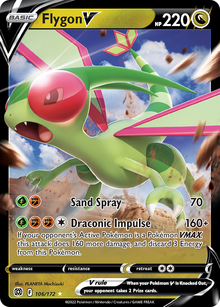 Flygon V - Brilliant Stars SET-106