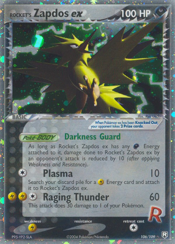 Rocket's Zapdos EX - Team Rocket Returns SET-106