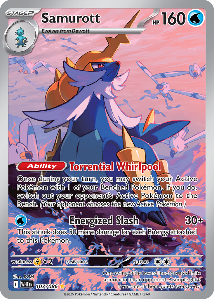 Samurott - White Flare SET-107