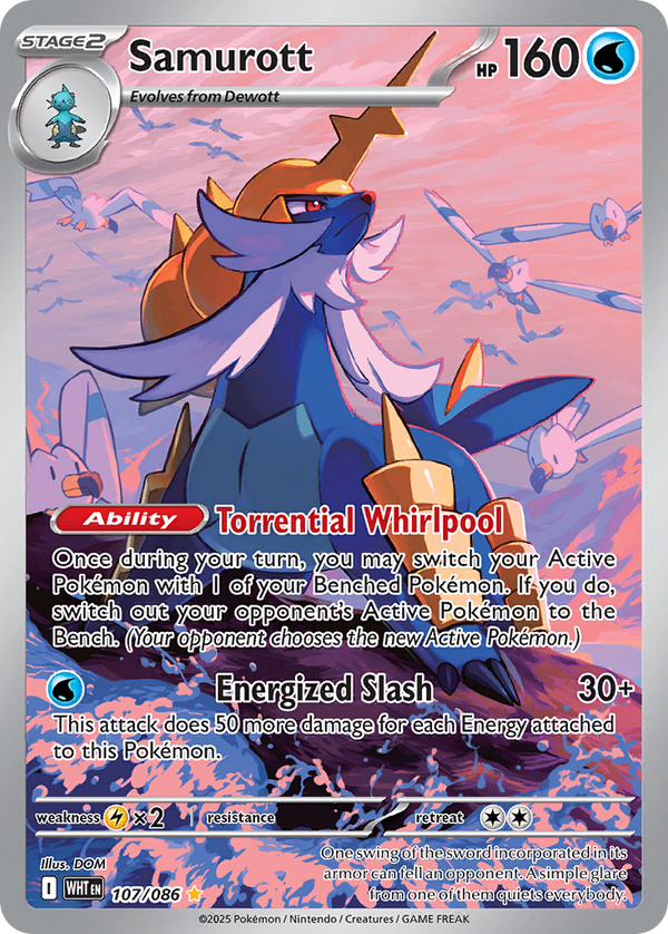 Samurott - White Flare SET-107