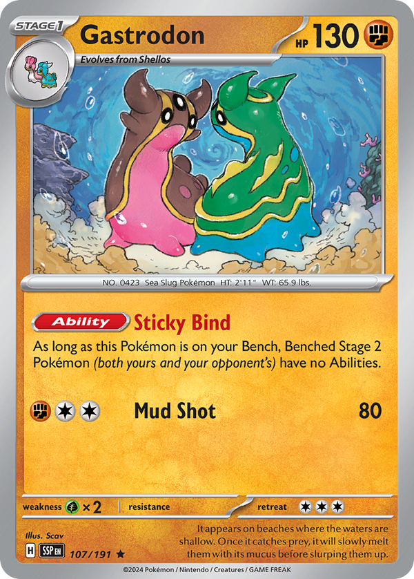 Gastrodon - Surging Sparks SET-107