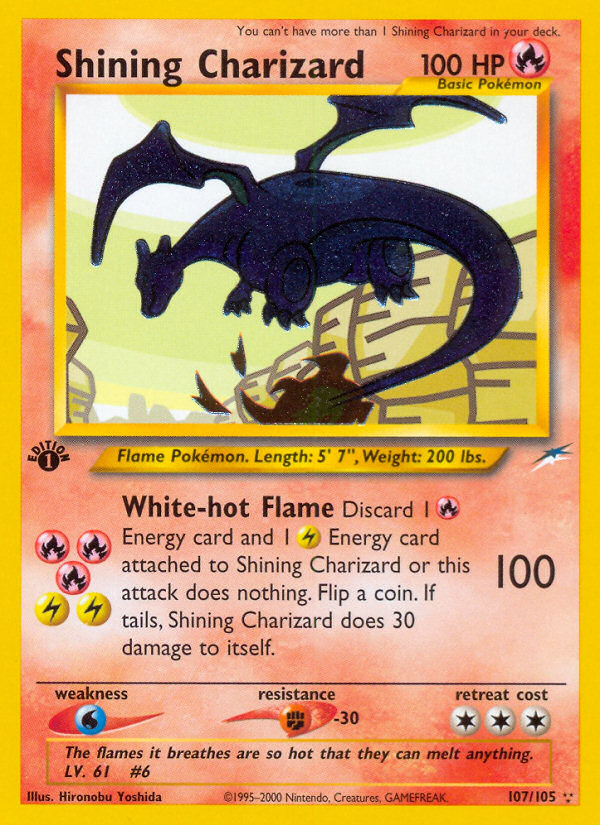Shining Charizard - Neo Destiny SET-107