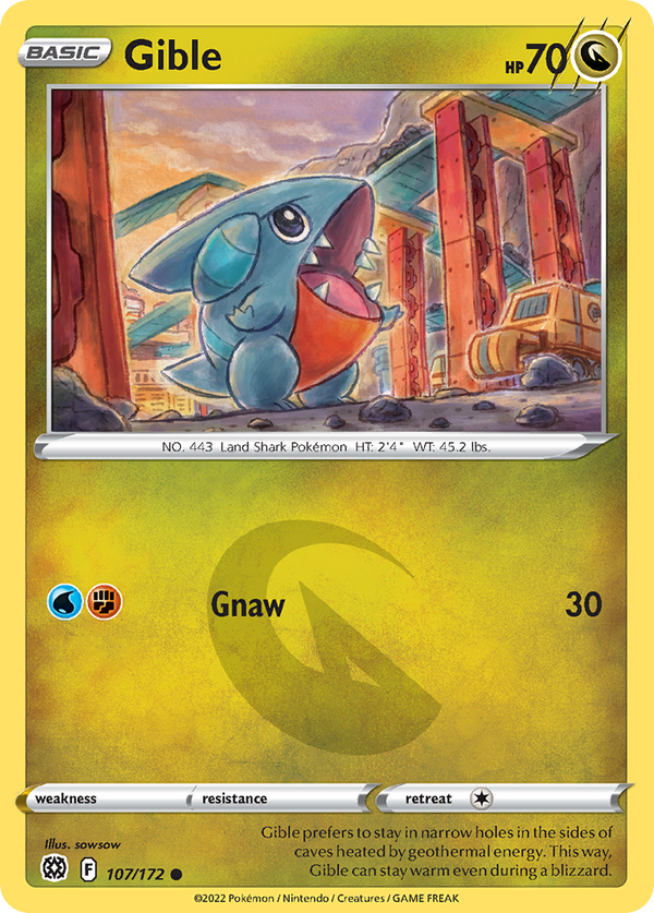 Gible - Brilliant Stars SET-107