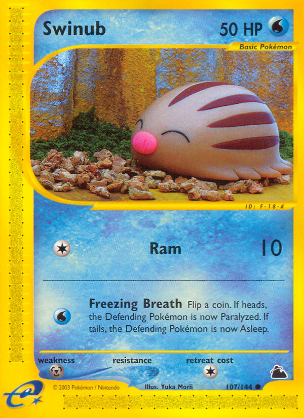 Swinub - Skyridge SET-107