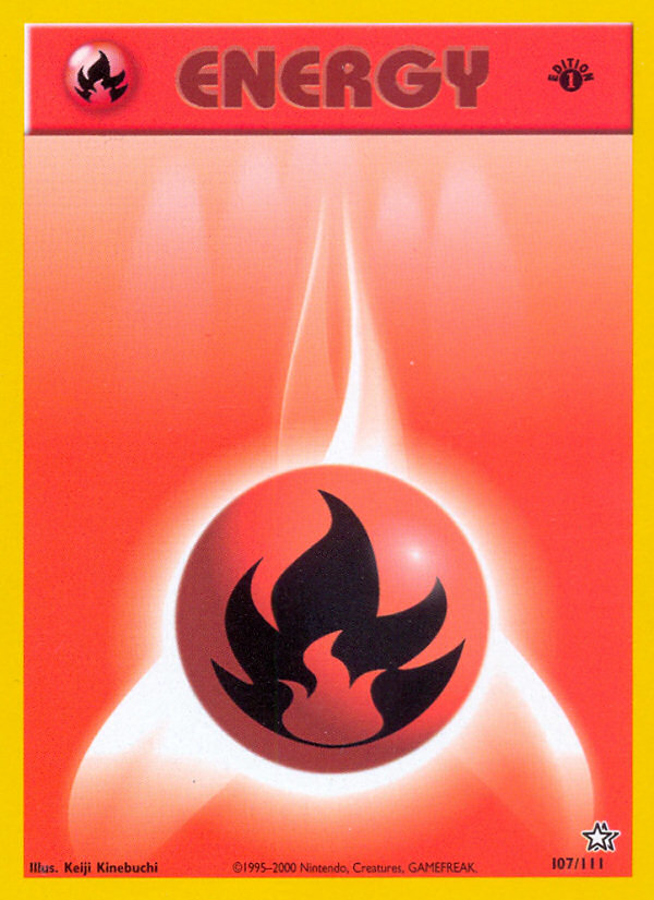 Fire Energy - Neo Genesis SET-107