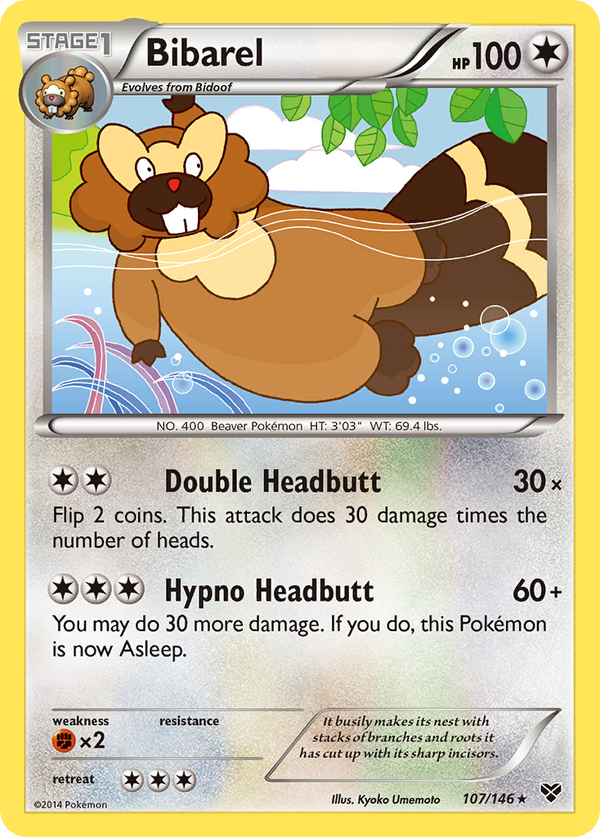 Bibarel - XY SET-107