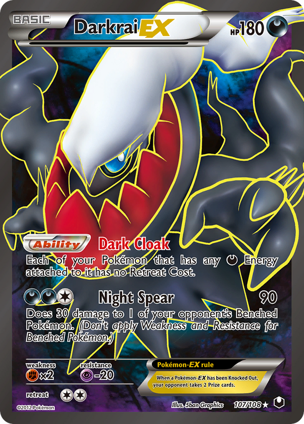 Darkrai-EX - Dark Explorers SET-107