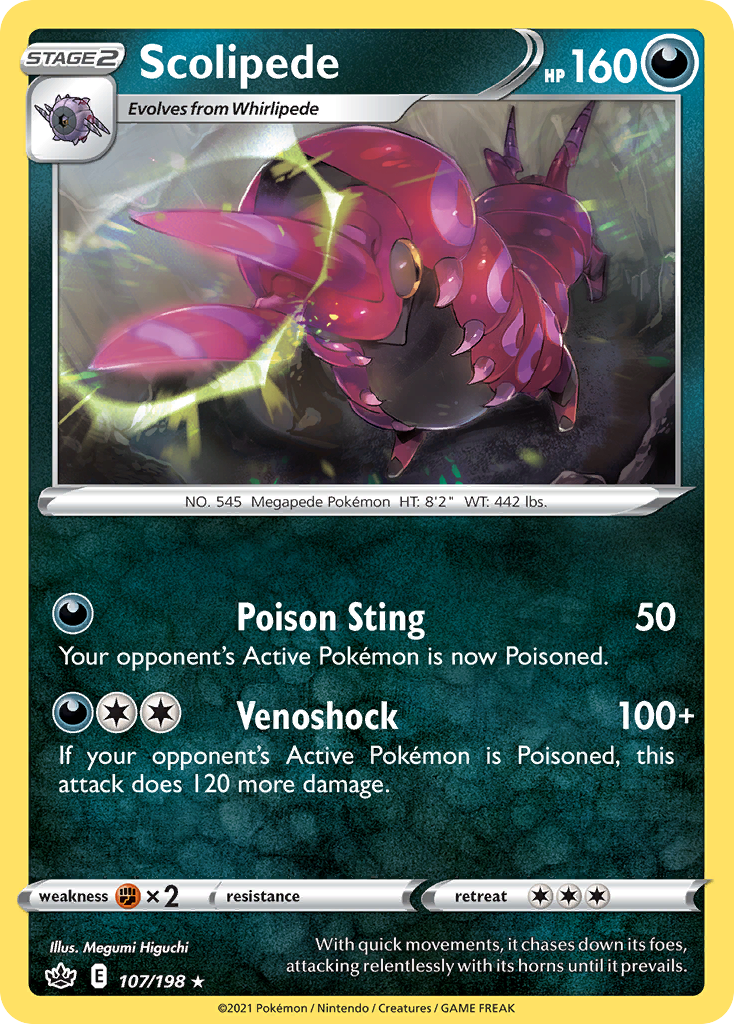 Scolipede - Chilling Reign SET-107
