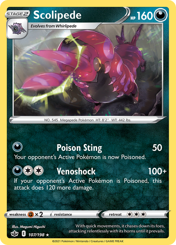 Scolipede - Chilling Reign SET-107