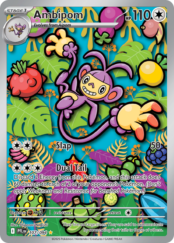Ambipom - Phantasmal Flames SET-107