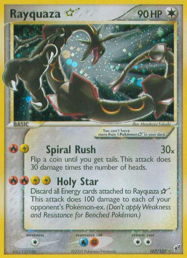 Rayquaza ? - Deoxys SET-107