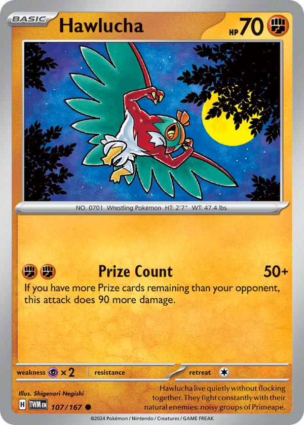 Hawlucha - Twilight Masquerade SET-107