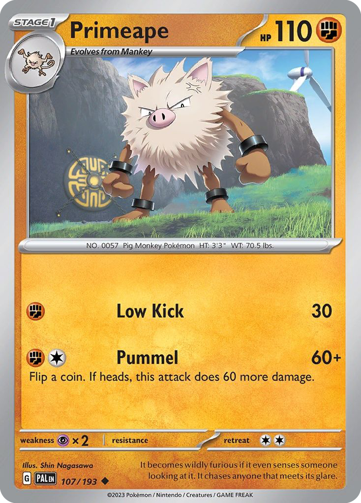 Primeape - Paldea Evolved SET-107