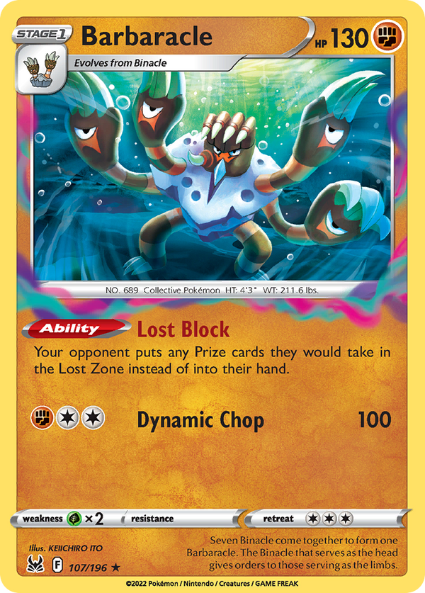 Barbaracle - Lost Origin SET-107