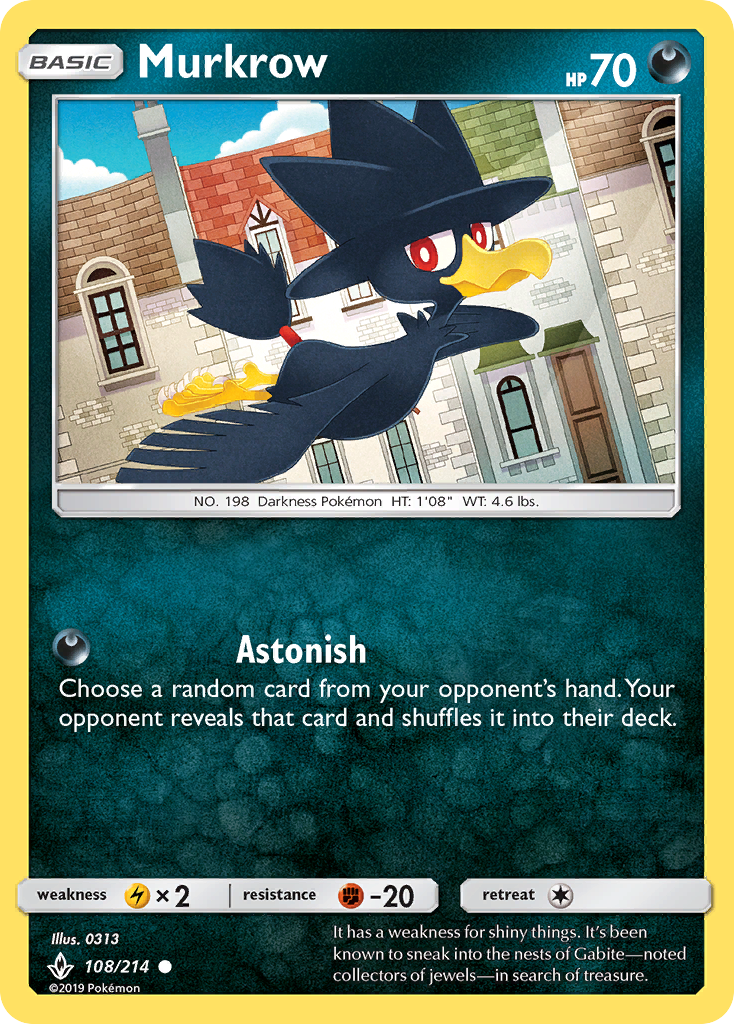 Murkrow - Unbroken Bonds SET-108