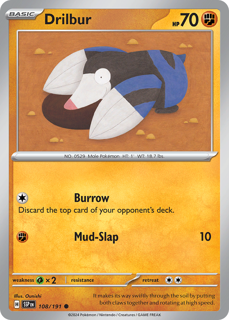 Drilbur - Surging Sparks SET-108