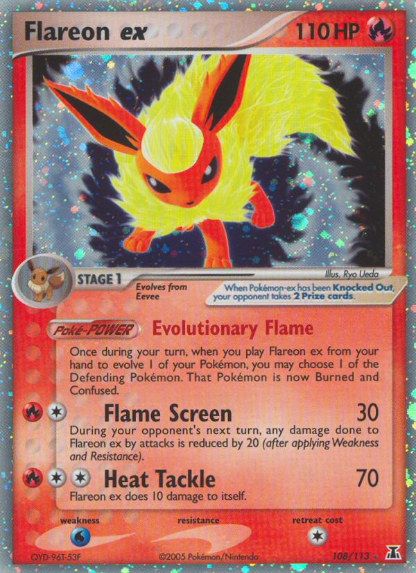 Flareon EX - Delta Species SET-108