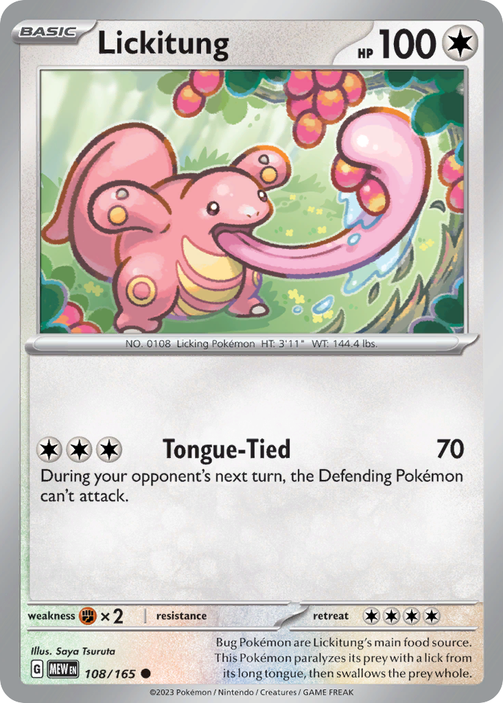 Lickitung - 151 SET-108