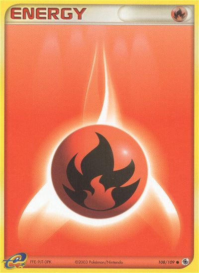 Fire Energy - Ruby & Sapphire SET-108