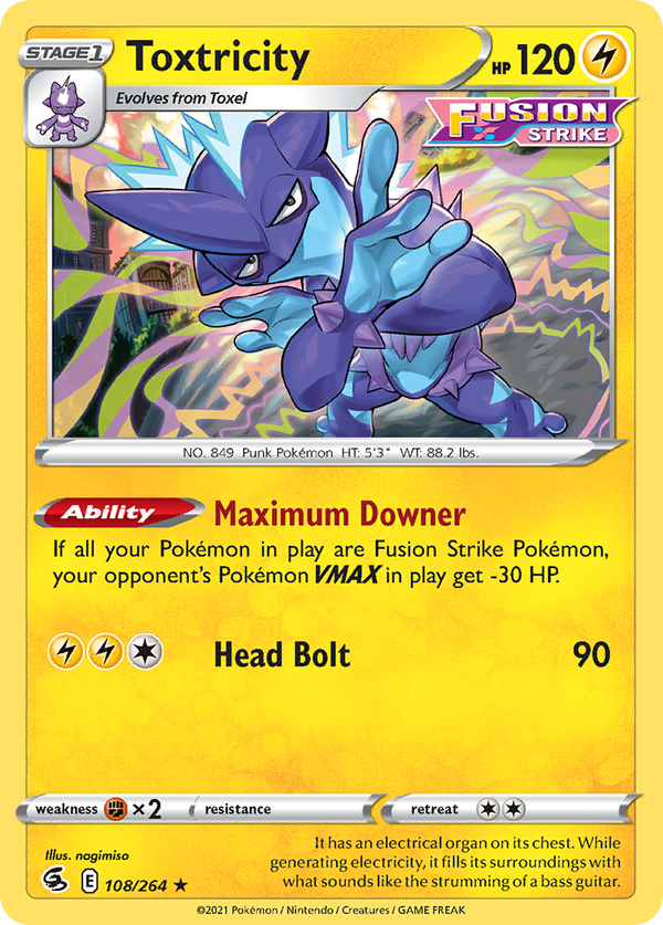 Toxtricity - Fusion Strike SET-108