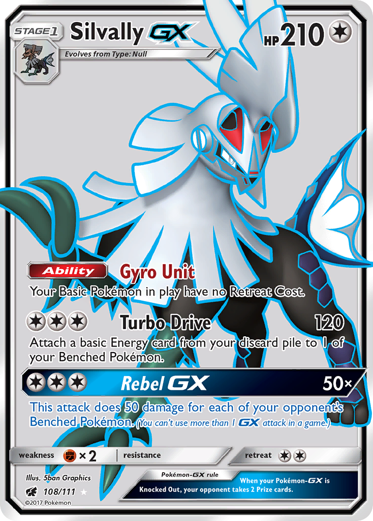 Silvally-GX - Crimson Invasion SET-108