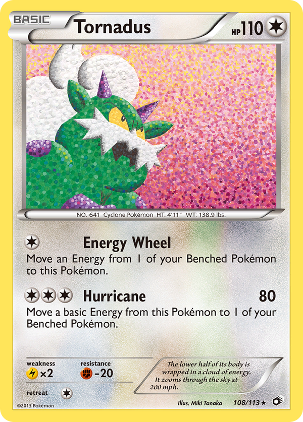 Tornadus - Legendary Treasures SET-108