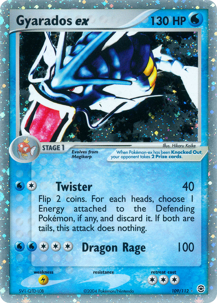 Gyarados EX - FireRed & LeafGreen SET-109