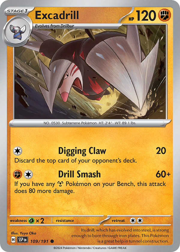 Excadrill - Surging Sparks SET-109