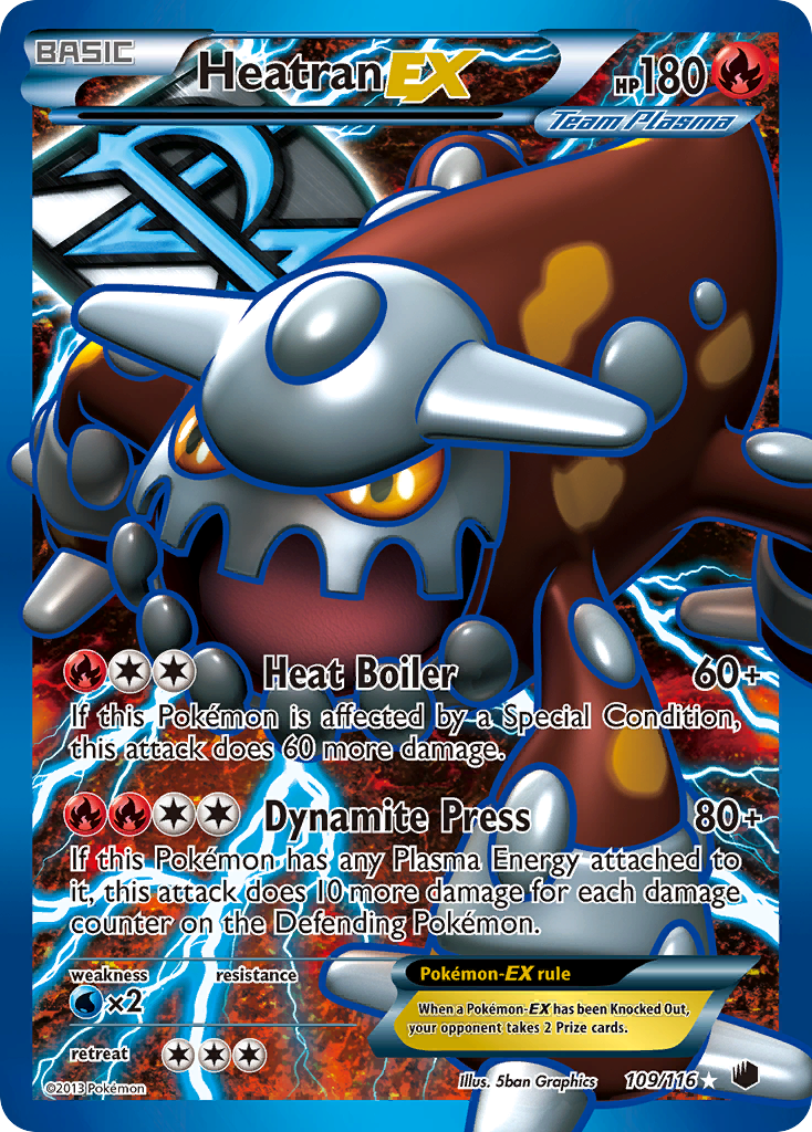 Heatran-EX - Plasma Freeze SET-109