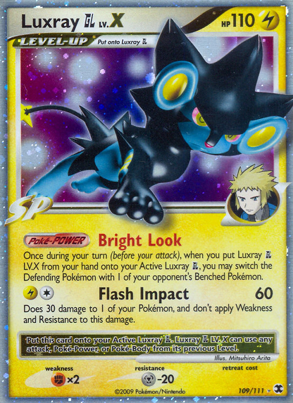 Luxray GL LV.X - Rising Rivals SET-109