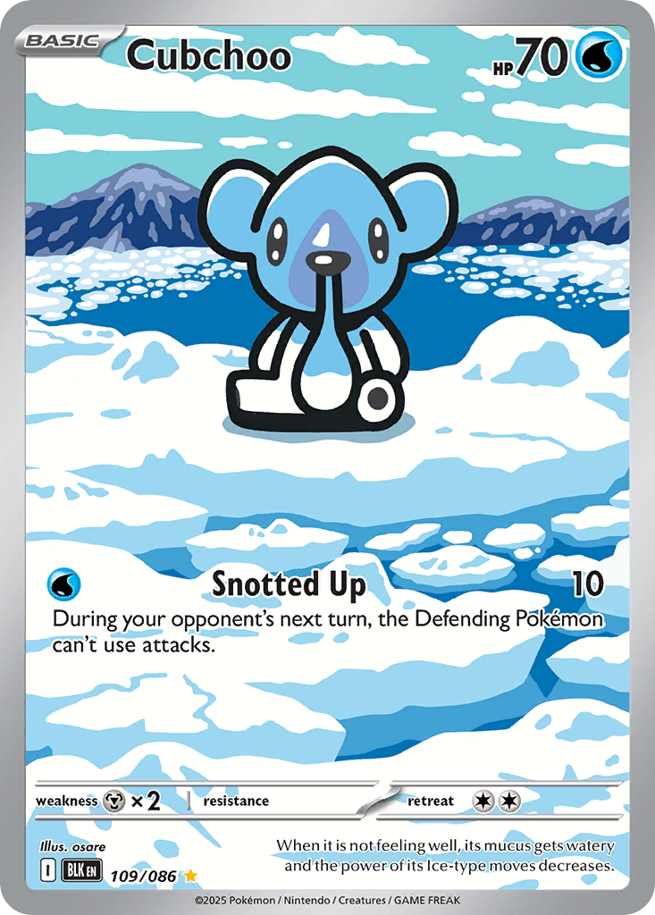Cubchoo - Black Bolt SET-109